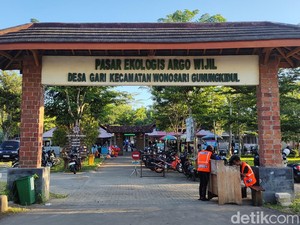 Berburu Takjil di Pasar Argo Wijil Gunungkidul, Bekas Tambang Disulap Jadi Pasar