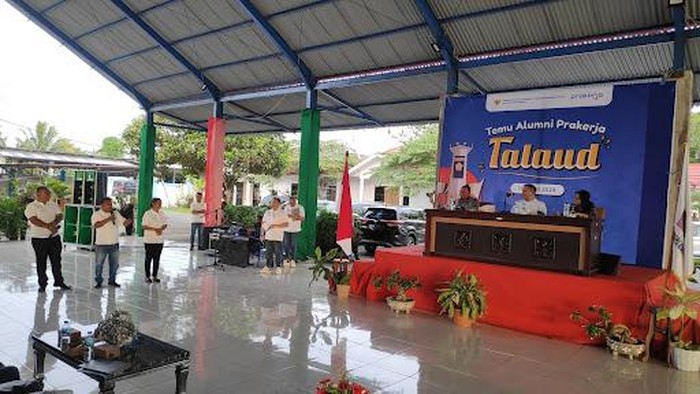 Temu Alumni Prakerja di Kabupaten Kepulauan Talaud, Jumat (15/3/2024).