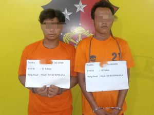 4 Pria Bersajam di Labura Rampok Remaja Modus Beri Tumpangan, Uang-HP Raib