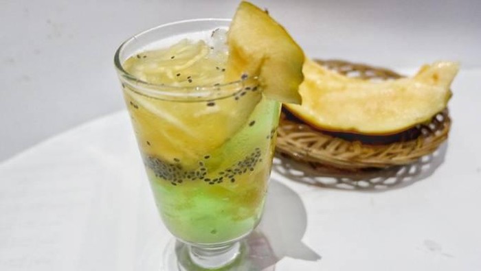 Es Blewah untuk buka puasa