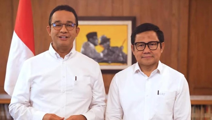 Anies Baswedan dan Muhaimin Iskandar