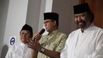 Anies-Cak Imin-Paloh Bukber di Rumah JK Jelang Pengumuman KPU