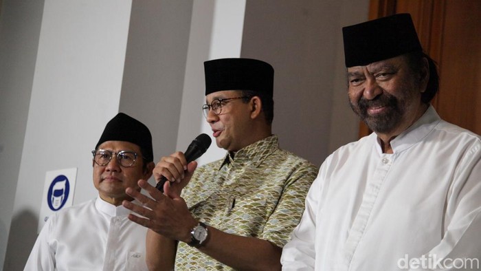 Anies-Cak Imin-Paloh Bukber di Rumah JK Jelang Pengumuman KPU Anies-Cak Imin-Paloh Bukber di Rumah JK Jelang Pengumuman KPU
