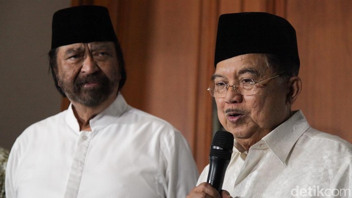 Anies-Cak Imin-Paloh Bukber di Rumah JK Jelang Pengumuman KPU