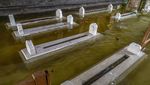 Banjir Rendam Kompleks Makam Sunan Kalijaga di Demak