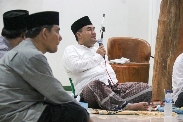 Bupati Blora menyampaikan pembangunan infrastruktur di wilayah Blora bagian selatan.
