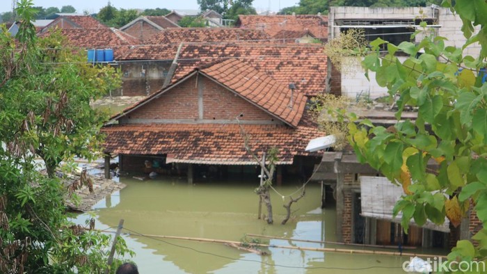 Tanggul Sungai Wulan, tepatnya Desa Norowito Kecamatan Karanganyar, Rabu (20/3/2024).