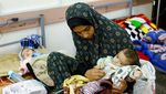 Duka Wafaa dan Putri Kembarnya yang Kurang Gizi Imbas Bencana Kelaparan di Gaza