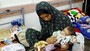 Duka Wafaa dan Putri Kembarnya yang Kurang Gizi Imbas Bencana Kelaparan di Gaza
