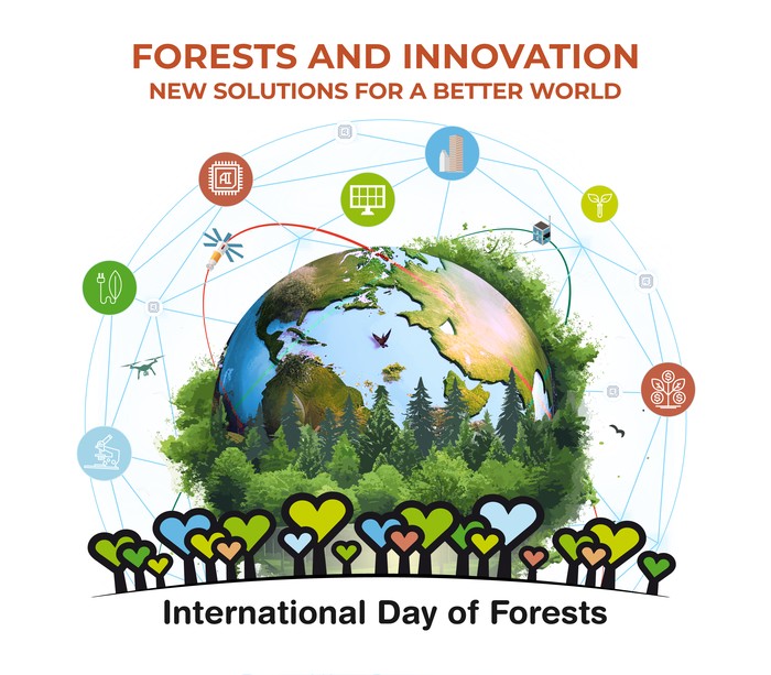 Logo Hari Hutan Sedunia 2024