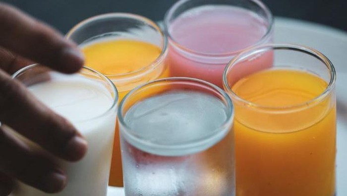 Ilustrasi minuman segar