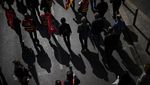 Jutaan Pekerja Publik Prancis Demo Tuntut Kenaikan Gaji di Tengah Inflasi
