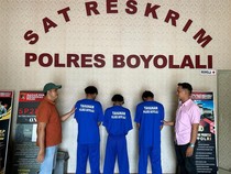 Bacok Warga Sedang Nongkrong, 3 Anggota Geng Asal Klaten Ditangkap