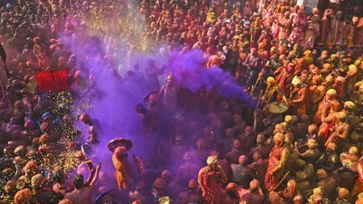 Kemeriahan Festival Warna di India yang Penuh Makna