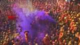 Momen Ribuan Umat Hindu India Rayakan Festival Holi