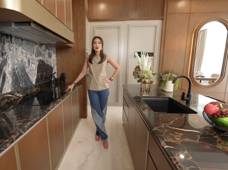 Keren! Potret Dapur di Rumah Baru Luna Maya Berkonsep Modern Tropis