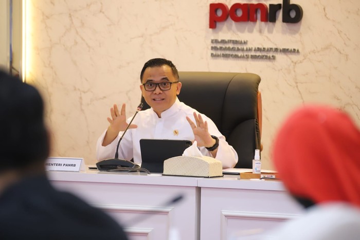 Menteri Pendayagunaan Aparatur Negara dan Reformasi Birokrasi (PANRB) Abdullah Azwar Anas