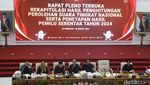 Momen Rekapitulasi Nasional Terakhir KPU Jelang Pengumuman