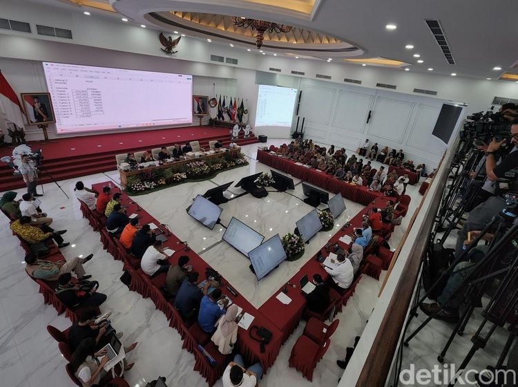 Momen Rekapitulasi Nasional Terakhir KPU Jelang Pengumuman