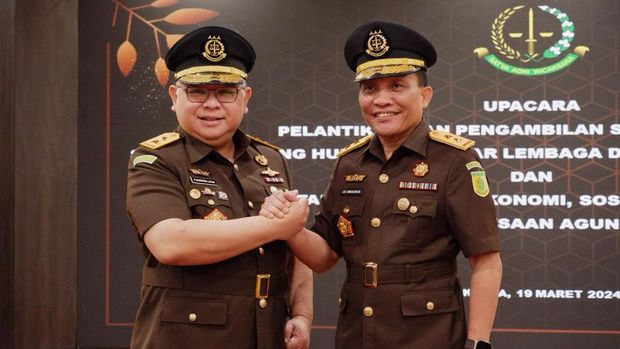 Pelantikan pejabat Kejaksaan Agung (Kejagung). (Dok. Kejagung)