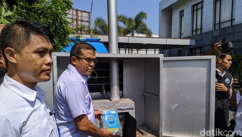 Pemusnahan narkotika di BNNP NTB, Rabu (20/3/2024). (Ahmad Viqi/detikBali)