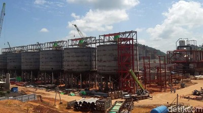 Penampakan Proyek Smelter Rp 26 Triliun yang Dinantikan Jokowi
