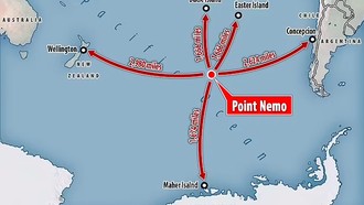 Point Nemo: Kuburan Antariksa di Tempat Paling Terisolasi di Bumi