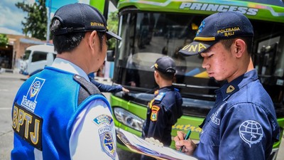 Kesiapan Bus AKAP dan Sopir Diperiksa Jelang Mudik Lebaran