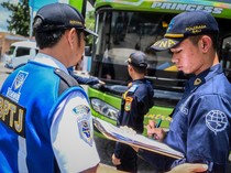 Kesiapan Bus AKAP dan Sopir Diperiksa Jelang Mudik Lebaran