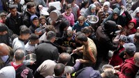 Jabalian minim bantuan makanan di tengah serangan Israel yang terus terjadi.  