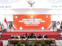 KPU Mendadak Skors Pleno Rekapitulasi Hasil Pemilu 2024