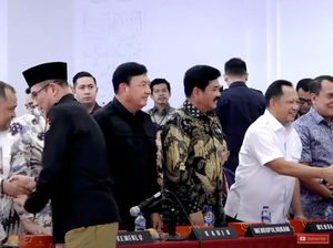 Hadi, Tito, hingga BG Hadiri Pengumuman Hasil Pemilu 2024 di KPU