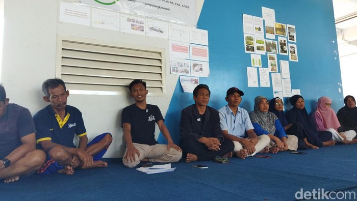 Warga eks Kampung Bayam. (Kurniawan/detikcom)