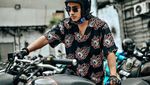 Potret Abidzar saat Motoran dan Mampir di Warung Bakso