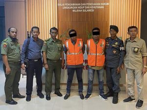 Rusak dan Bangun Jalan di Hutan Lindung Bone, Kepala Desa Ditangkap