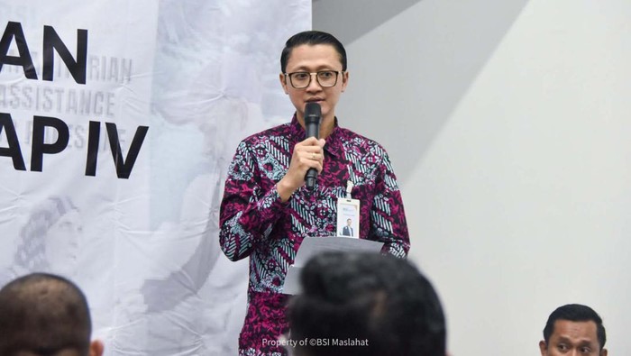 BSI Salurkan Bantuan untuk Palestina BSI Maslahat menyalurkan bantuan kemanusiaan tahap 4 untuk rakyat Palestina. Jumlah bantuan yang disalurkan Rp 4,3 miliar.
