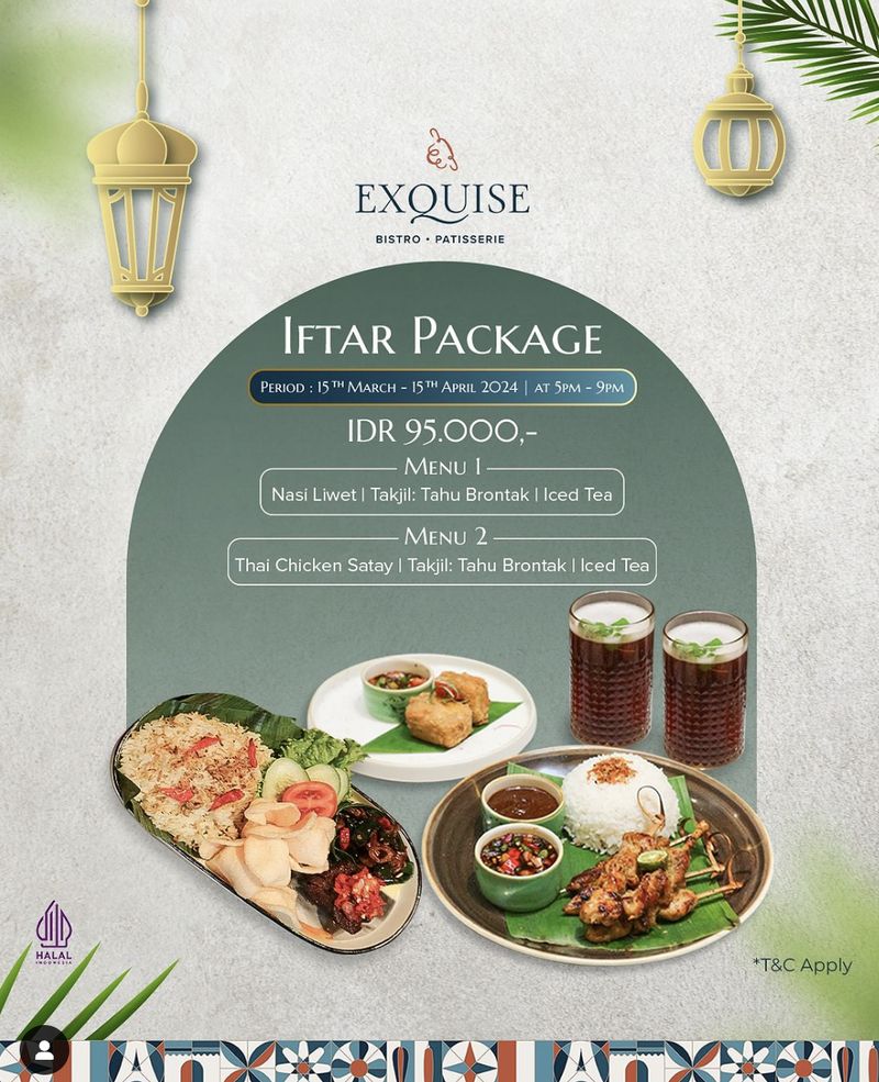 Buka Puasa Cantik di 5 Restoran Kekinian Bersertifikat Halal Ini