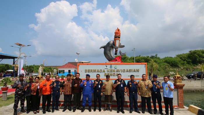 Direktorat Jenderal Perhubungan Laut meresmikan Pembangunan Sarana dan Prasarana Kenavigasian dengan sumber dana Surat Berharga Syariah Negara (SBSN) Tahun Anggaran 2023.