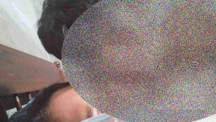 Foto asusila sejoli asal Jembrana yang viral di medsos.