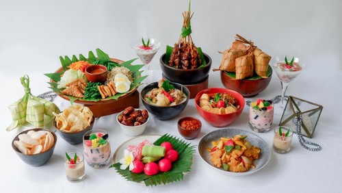Hidangan menu buka puasa Nusantara di The Trans Resort Bali. (dok. The Trans Resort Bali)