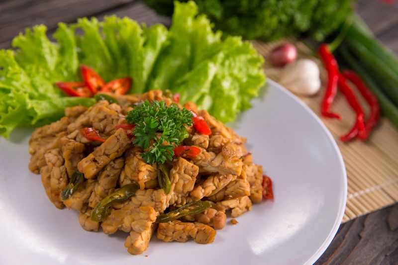 ilustrasi orek tempe