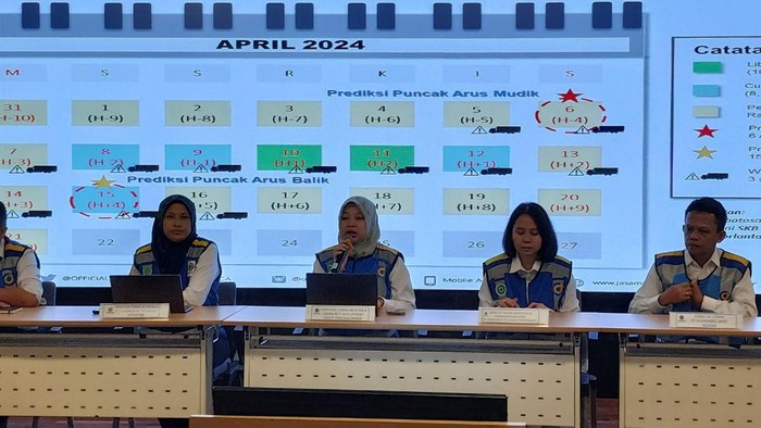 Jasa Marga Prediksi Puncak Mudik Lebaran di 6 April, 259.087 Kendaraan Tinggalkan Jabodetabek