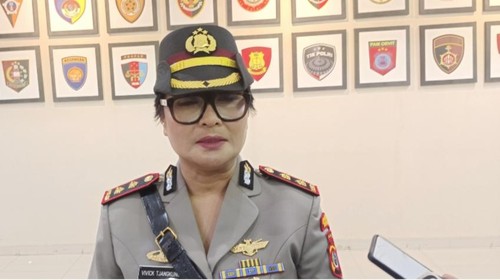 Kapolres Lembata AKBP Josephien Vivick Tjangkung. (Yufengki Bria/detikBali).