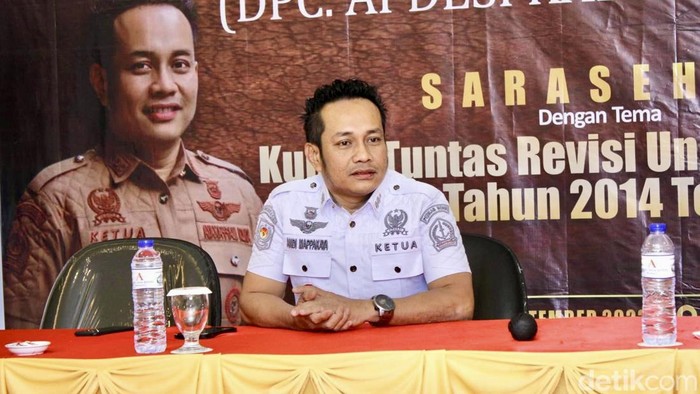 Ketua Apdesi Bone Andi Mappakaya Amier.