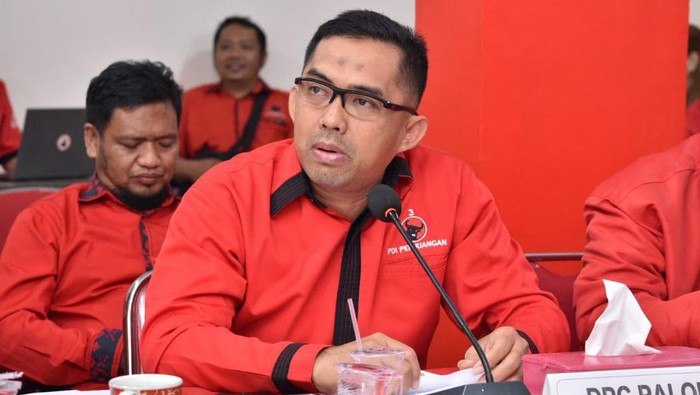 Ketua DPC PDIP Palopo Alfri Djamil.