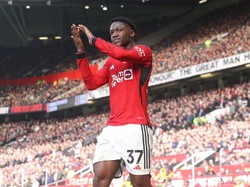 Kobbie Mainoo masuk dalam daftar jualan MU. Chelsea dikabarkan meminatinya (Getty Images)