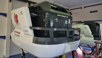 Rupa simulatornya memiliki warna putih dan dengan desain yang futuristik. Koleksinya terdiri dari 5 simulator tipe Boeing 737 NG, 3 simulator Airbus 320, dan simulator ATR seri 72 600 dan 500.