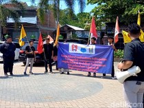 Mahasiswa Demo Kemenag Trenggalek, Kecam Aksi Cabul Pimpinan Ponpes