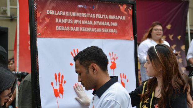 Mahasiswa UPH Deklarasikan Kampus Anti Kekerasan Seksual