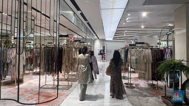 METRO Department Store. (CNBC Indonesia/Linda Hasibuan)
